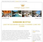SUNSHINE IN STYLE