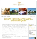 LUXURY HOUSE PARTY HAVENS... EXCLUSIVELY YOURS