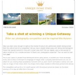 TAKE A SHOT AT WINNING A UNIQUE GETAWAY