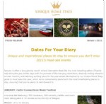 DATES FOR YOUR DIARY...