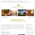 WINTER WARMERS: LAST MINUTE UNIQUE FESTIVE ESCAPES