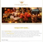 UNIQUE GIFT GUIDE