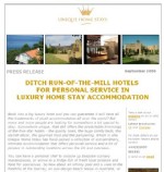 DITCH RUN-OF-THE-MILL HOTELS FOR PERSONAL SERVICE IN LUXURY HOME STAY ACCOMMODATION