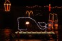 The famous Mousehole Christmas lights