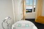 TheYellow bathroom sea views
