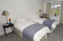 The Green, luxury twin room en suite bedroom